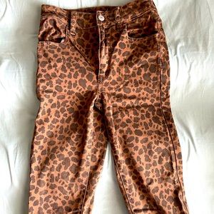 Patterned Skinny Jeans